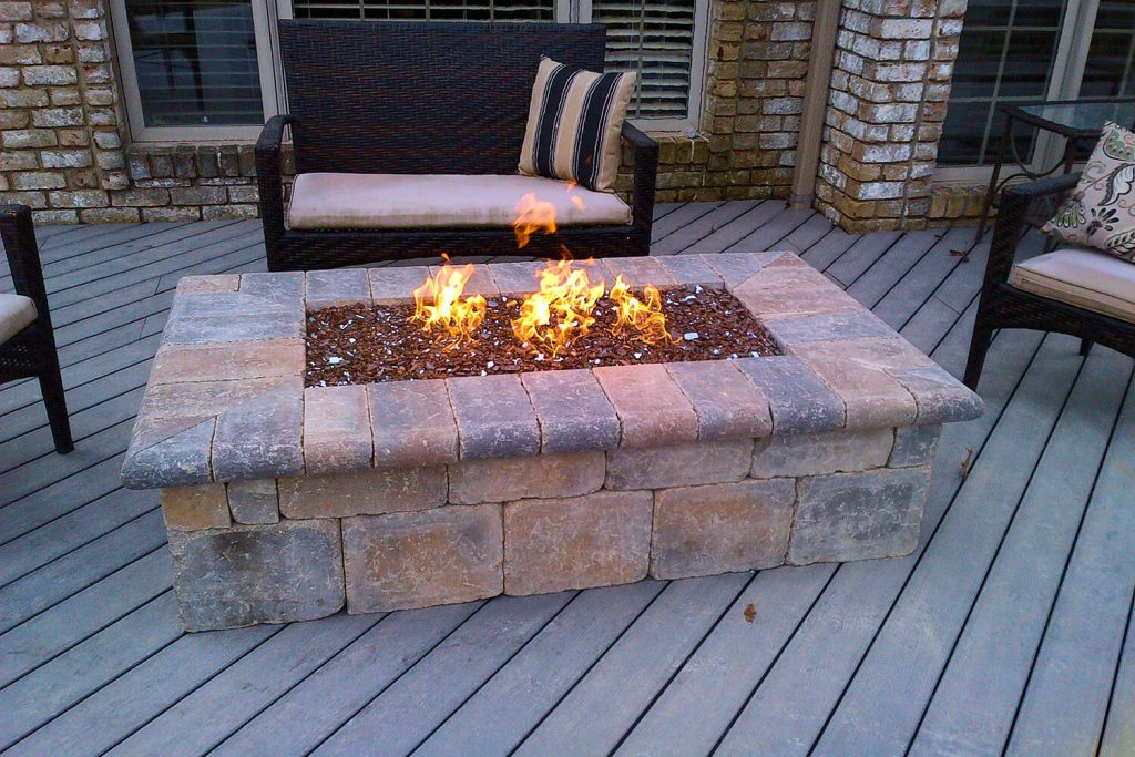 Fire Feature by A Touch of Green