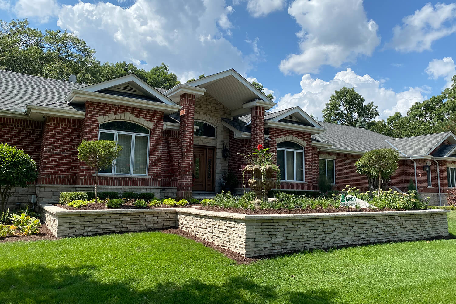 Pavers and Landscape Design by A Touch of Green