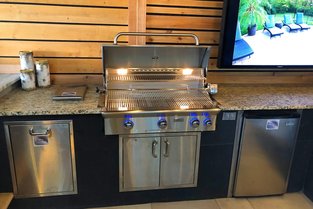 Outdoor Kitchen at A Touch of Green's Garden Center