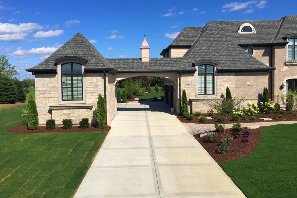 Paver Walkway and Landscape Design by A Touch of Green
