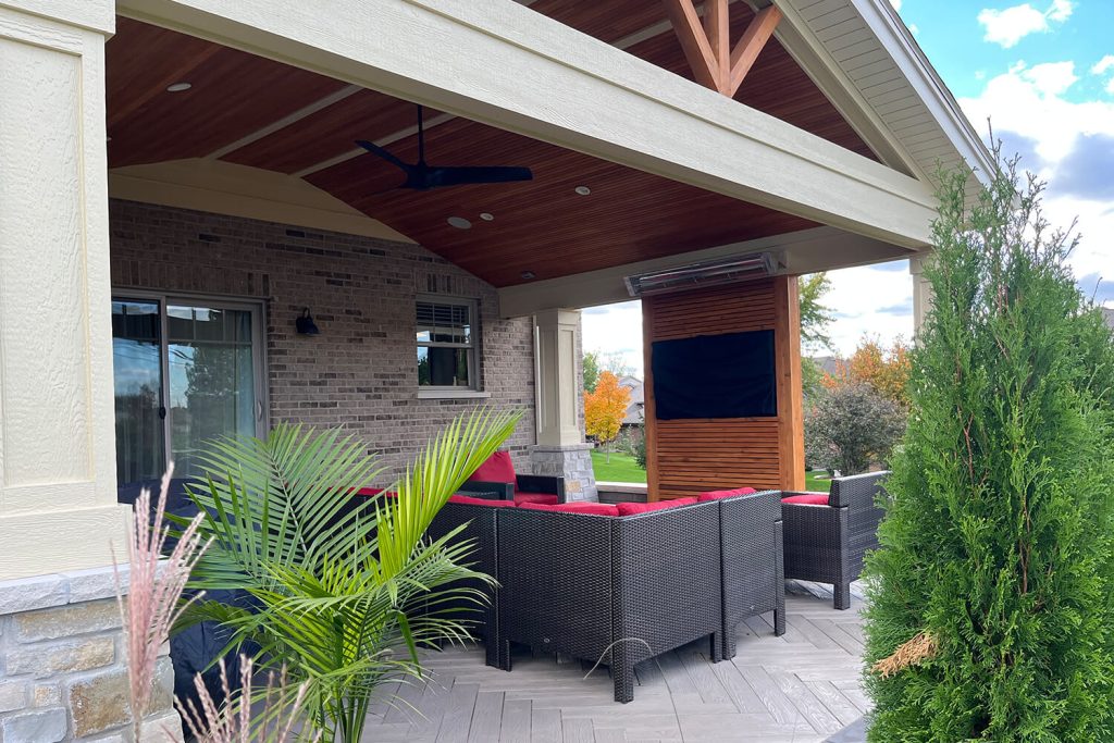 Pergola and Landscape Design by A Touch of Green